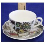 J&G Meakin Cup & Saucer 2pc