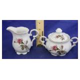 Vintage Creamer & Saugar Set (2pc)