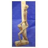 Hand Carved Wood Figure