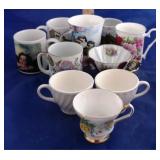 Lot of Assorted Cups 10pc.