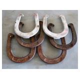 Lot of 6 Horseshoes