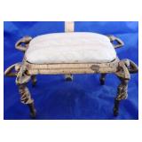 Vintage Bronze Stool