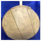 Vintage Wooden Cheese Box