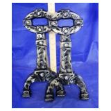 Pair of Cast Iron Decorations 2pc.