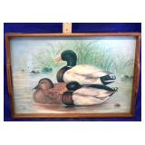 Ducks Wood Serving Tray