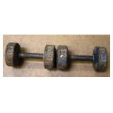 Pair York 20lb Weights (2pc)