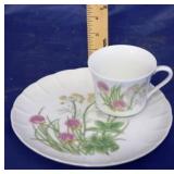 Herbs & Spices Staffordshire Cup & Plate Set (2pc)