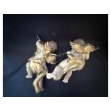Pair of Wall Hanging Cherubs