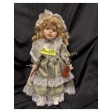 Vintage 23' Ashley Belle Collectible Porcelain Dol