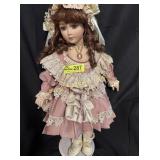 Vintage 'Collectible From Tuss' Porcelain doll 207