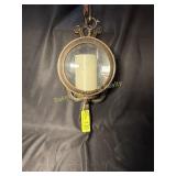 Wall hanging with candle