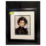 15 X 17 framed & Autographed print of