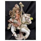 Vintage Artmark Porcelain Doll