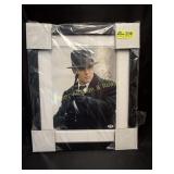 17 X 20 Signed, Framed Johnny Deep