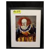 11 X 15'  Autographed framed Pennywise Signed