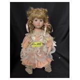 Vintage UNMARKED porcelain doll