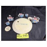 Vintage (1995) Young's Inc minature Noah's Ark tea