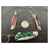 Lot of 3 'mini' folding pocket  knives with