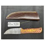 Beautiful, handmade, custom fixed blade knife