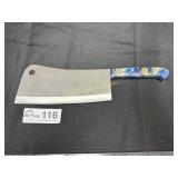 Custom, handmade12' full tung cleaver