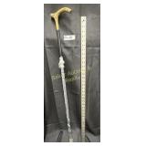 Black & Gold Derby Walking Stick