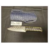 Handmade custom full tung wooden handle