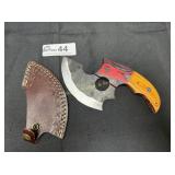 Damascus steel custom made Alaskian Uhu