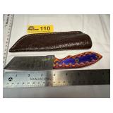 Custom Handmade Full-Tang Damascus Steel  knife