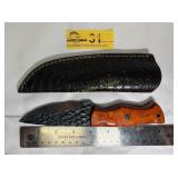Custom Handmade Full-Tang Damascus Steel  knife