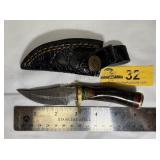 Custom Handmade Full-Tang Damascus Steel  knife