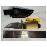 Custom Handmade Full-Tang Damascus Steel  knife