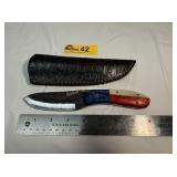 Custom Handmade Full-Tang Damascus Steel  knife
