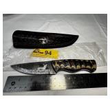 Custom Handmade Full-Tang Damascus Steel  knife