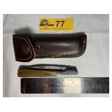 Custom Handmade Full-Tang Damascus Steel  knife