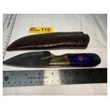 Custom Handmade Full-Tang Damascus Steel  knife