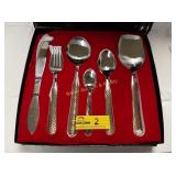 28 piece MHS Cutlery Stainless Steel Flatware Set