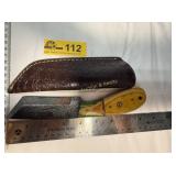 Custom Handmade Full-Tang Damascus Steel  knife