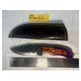 Custom Handmade Full-Tang Damascus Steel  knife