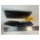 Custom Handmade Full-Tang Damascus Steel  knife