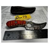 Custom Handmade Full-Tang Damascus Steel  knife