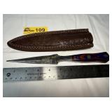 Custom Handmade Full-Tang Damascus Steel Dagger