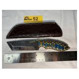 Custom Handmade Full-Tang Damascus Steel  knife