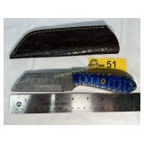 Custom Handmade Full-Tang Damascus Steel  knife