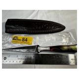 Custom Handmade Full-Tang Damascus Steel  knife