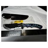 Custom Handmade Full-Tang Damascus Steel  knife