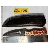 Custom Handmade Full-Tang Damascus Steel  knife