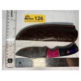 Custom Handmade Full-Tang Damascus Steel  knife