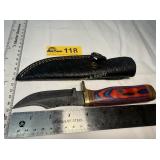 Custom Handmade Full-Tang Damascus Steel  knife