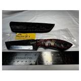 Custom Handmade Full-Tang Damascus Steel  knife