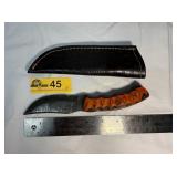 Custom Handmade Full-Tang Damascus Steel  knife